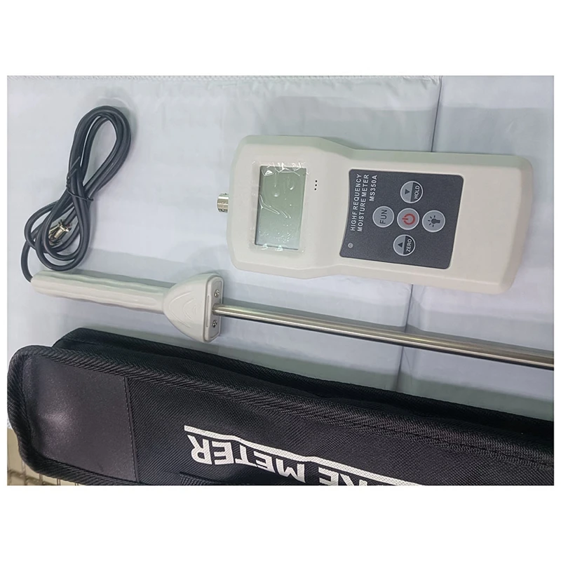 Medidor de humedad MS350A de alta frecuencia, 1 unidad, para suelo, arena plateada, polvo combinado, polvo de carbón