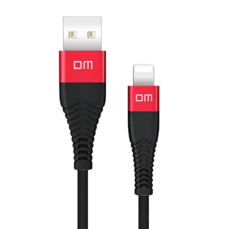 สายเคเบิลข้อมูล SL001สายชาร์จ USB สายชาร์จ2.4A ชาร์จ/ถ่ายโอนข้อมูล1.2เมตรสายชาร์จสำหรับ iPhone