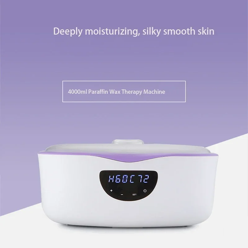 آلة شمع البارافين لليدين والقدمين شمع البارافين يرطب وتهدئة البشرة الجافة بسرعة حمام شمع البارافين في المنزل 4000 مل