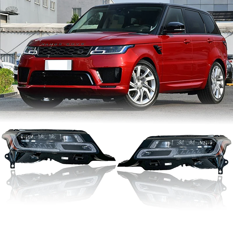 

For High-Eye Four-Eye Design LED Headlights for Land Rover Sports New Condition 6000k Color Temperature Upgrade