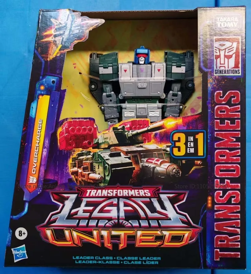 Transformerend speelgoed Robot Movie Studio Series Overcharge Action Doll Verjaardagscadeau Model Collectible Originele doos Trendy cadeau