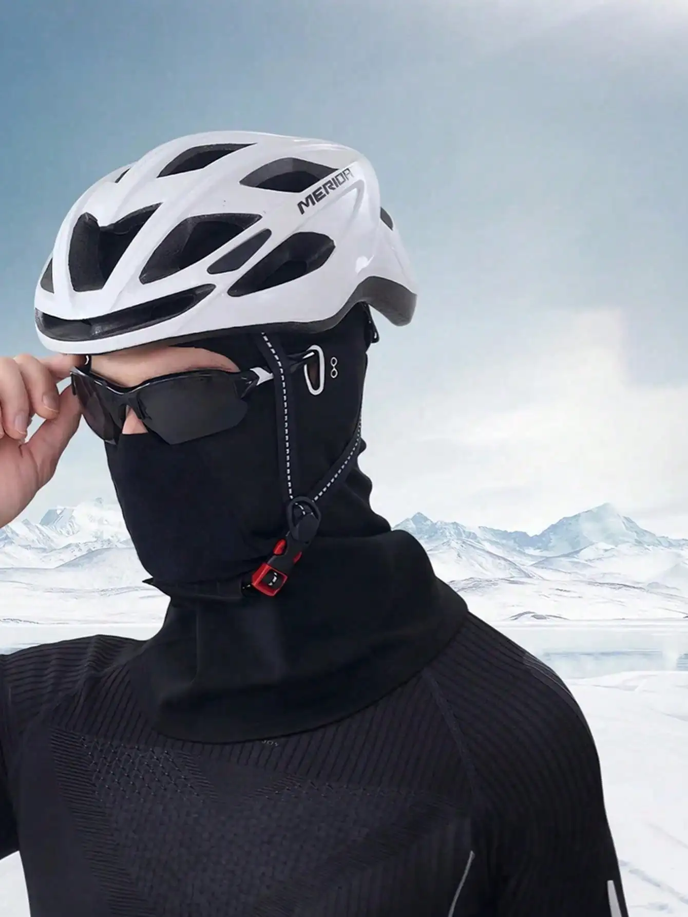 Unisex Balaclava Face Mask Winter Fleece Summer Ice Silk Full Face Cover Windproof Hat Scarf For Ski Motorcycle Cycling Helmet