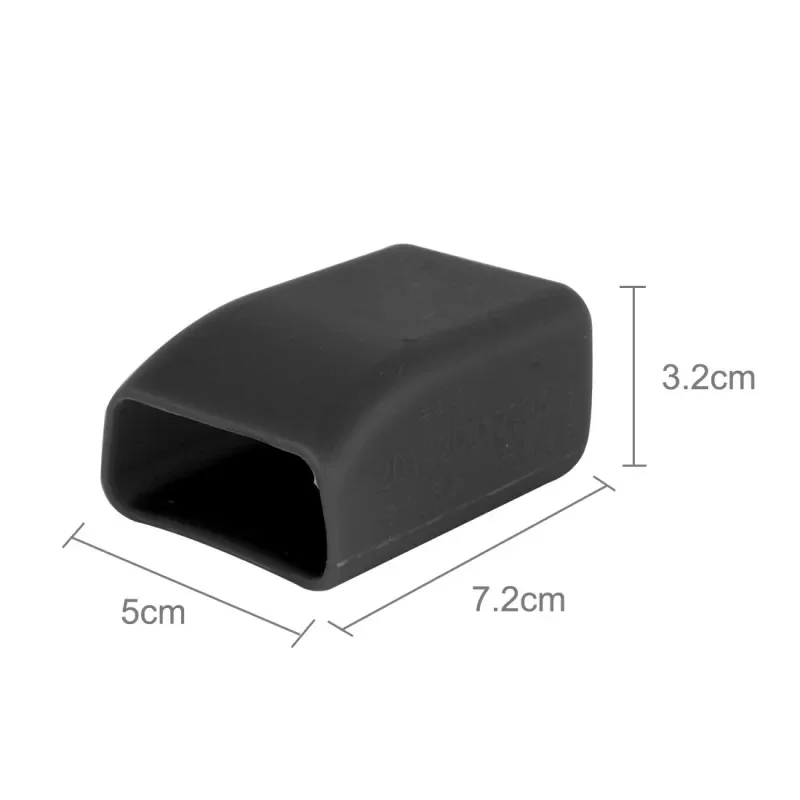 Soft Silica Gel Safety Seat Belt Lock Buckle Plug Protective Cover Anti-Scratch Dust Protection Car Styling Black Red Blue