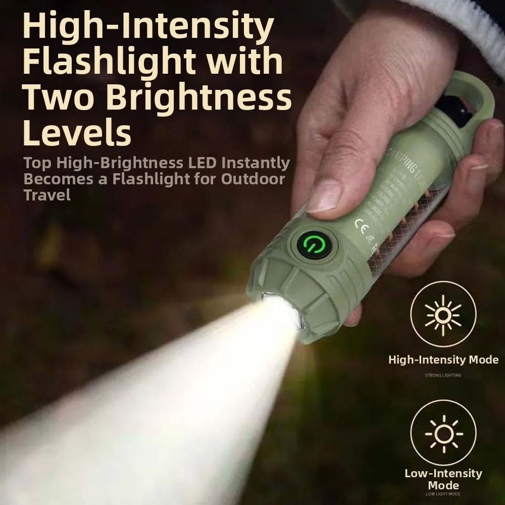 Petite lampe de poche LED Portable, légère et Rechargeable, Mini lampe de poche, haute luminosité, anti-éclaboussures d'eau