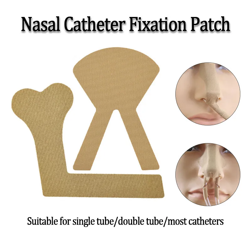 5Pcs Breathable Esophageal Tape Nasal Feeding Tube Adhesive Tape Sticker Securement Device