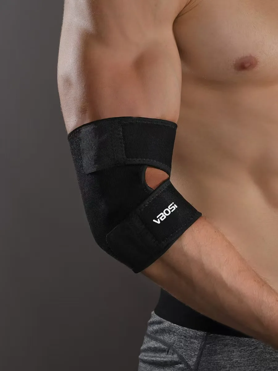 Vbosi Sports Elbow Protector Adult Athletic Outdoor Badminton Tennis Adjustable Pressure Protector view 2