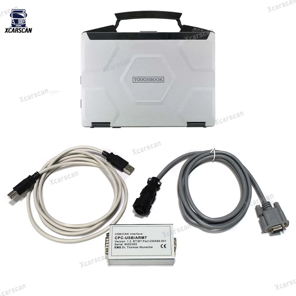 

Multi Language For Toyota Truckcom Bt Te v2.12.6 Rev4 Truck Com Program Forklfit Daignosis Scanner Software and CF54 Laptop