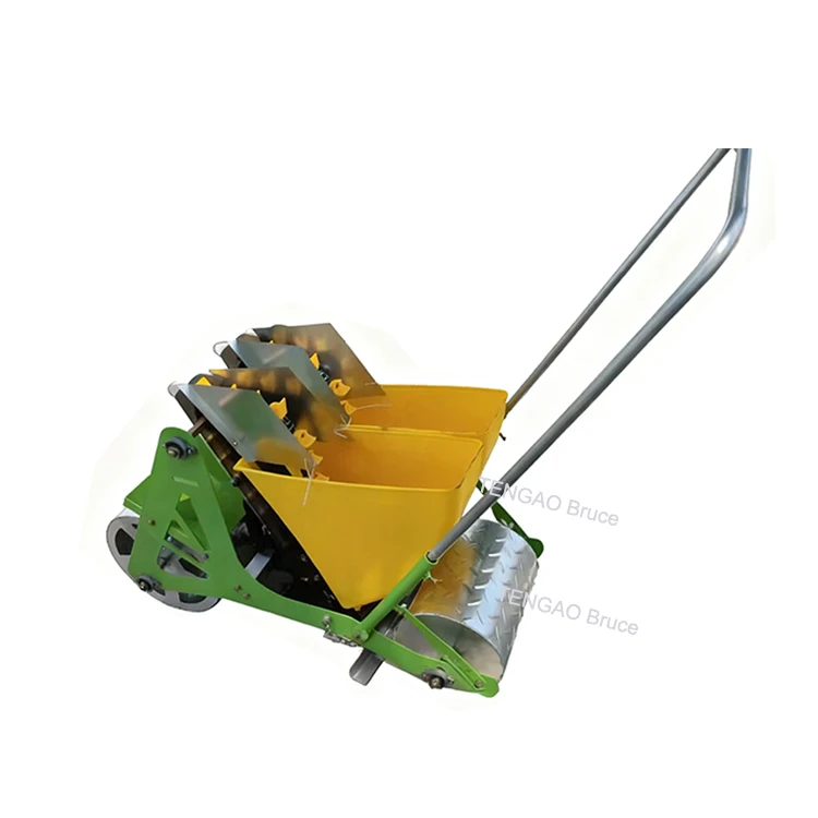 HGU-2 Garlic Seeder Planting Machine High Quality Garlic Seeder Machine Hand Push Garlic Sowing Machine