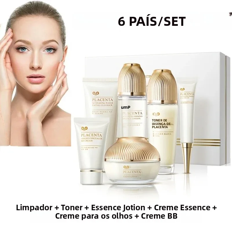 coffret-cadeau-de-soin-de-la-peau-placenta-de-mouton-6-pieces-soin-du-visage-anti-age-hydratant-raffermissant-actif-tonique-creme-d'essence-pour-les-meres-et-cadeaux