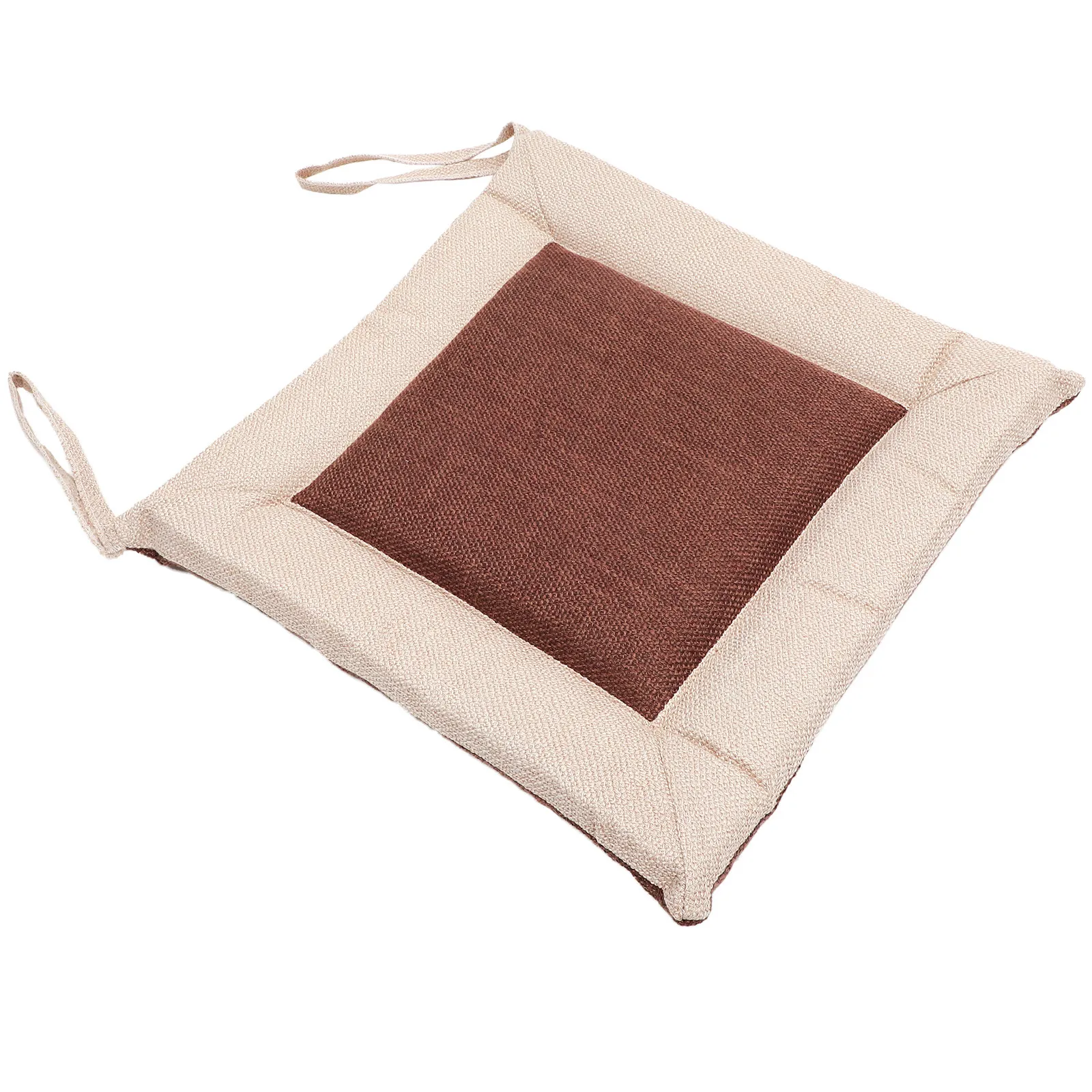 Cotton Linen Chair Cushion – Soft, Breathable Seat Pad for Office, Dining, Computer Stool & Floor Use