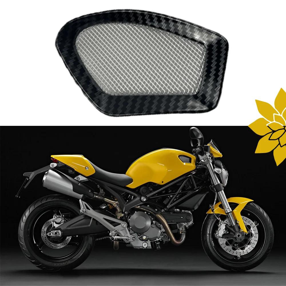 For Ducati Monster 696 796 1100 Motorcycle Front Side Air Intake Grille Cover Fuel Tank Air Intake Grille Cover Accessories New