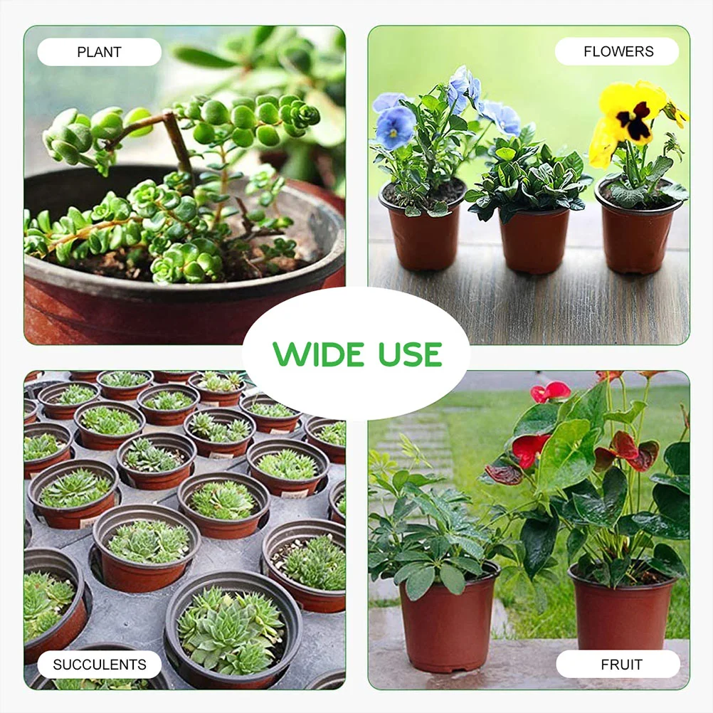 

20 Pcs Seedling Pot Flower Basin Garden Plant Pots Indoor Plants Plastic Decorative Bulk Balcony