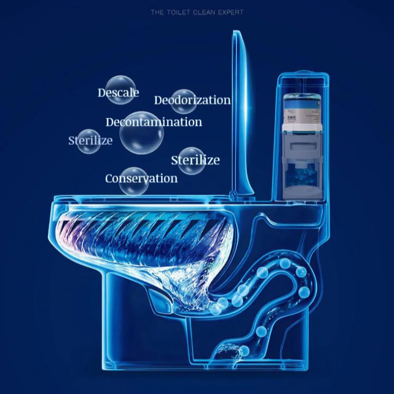 Detergente per wc detergente per wc liquido decalcificante agente deodorante macchie di urina e dispositivo di rimozione degli odori water