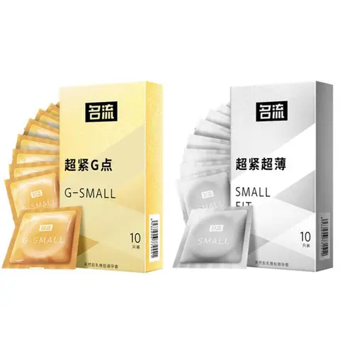 Ultra Thin Small Size Condomss 45mm 10 Pcs for Men Durable Reliable Extra Lubricants Dot Peniss Sleeve Erotic sexx Toys for Adult