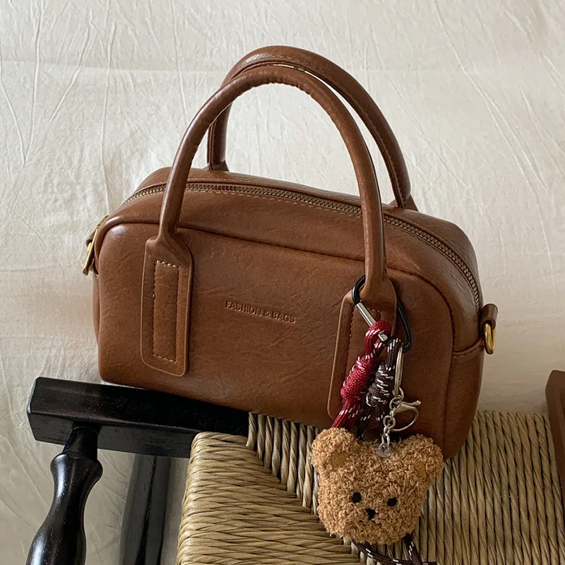 

2025 New Women's Pillow Bag, Chic Shoulder Crossbody Purse, Soft Faux Leather Top Handle Sling Bag for Daily Use & Dating​