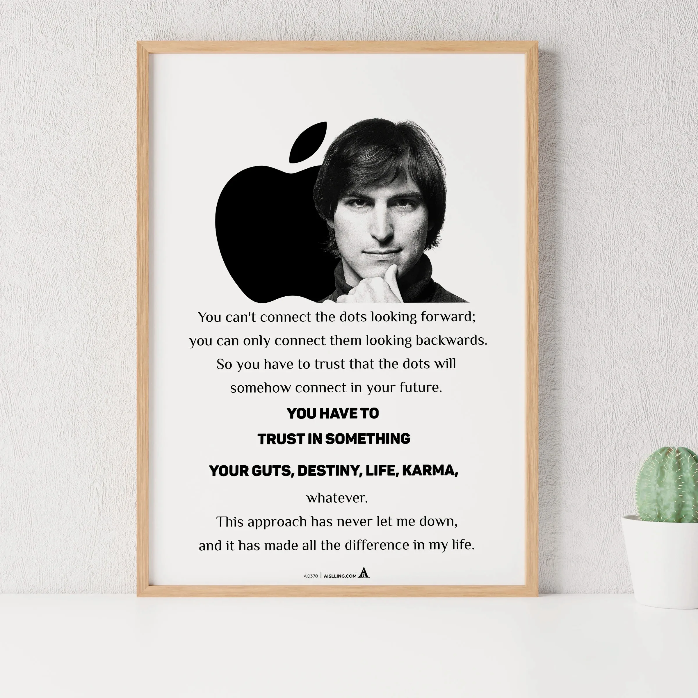 Motivasi Steve Works Potret su - Home Decor Jobs ulasan dan harga