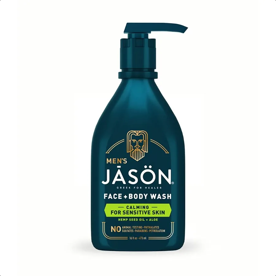 

Jason Men's Calming 2in1 Face and Body Wash 16 oz