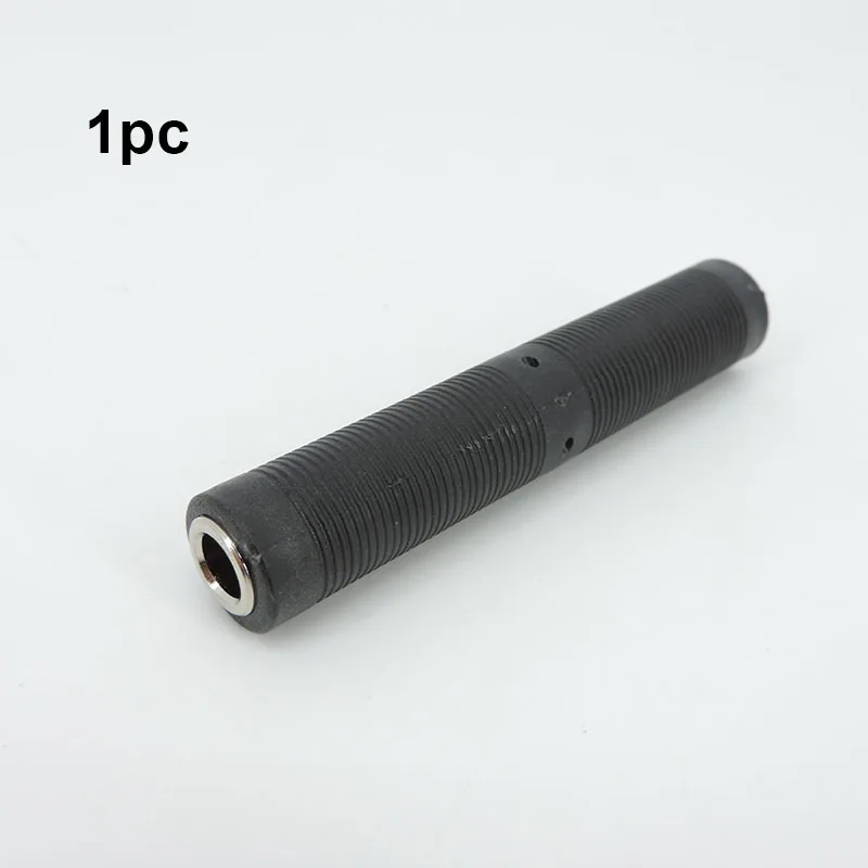 6.35mm 6.5mm żeński do żeńskiego złącze Audio Stereo z podwójną głowicą adapter wtyczki konwerter mikrofon łącznik linka N6