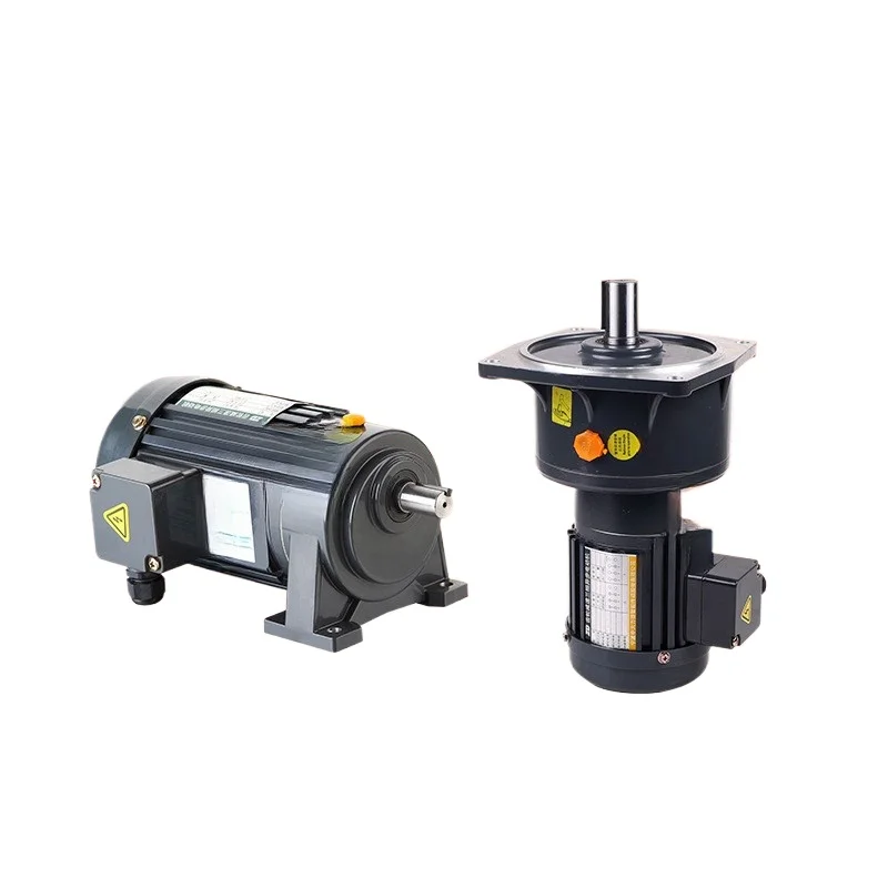 Box horizontal vertical gear reduction single three-phase shaft diameter 28 brake asynchronous motor