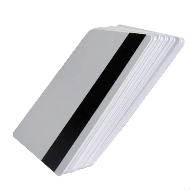 G8TA BLANK PVC PVC Stripe Card 2750 OE Hi-Co-3 Cartão magnético Suporte resistência cartão associação DIY