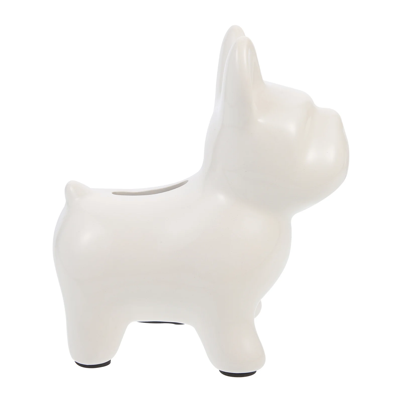 

Puppy Animal Money Bank Cartoon Coin Cute Decor Container Figurine Piggybank Ceramic