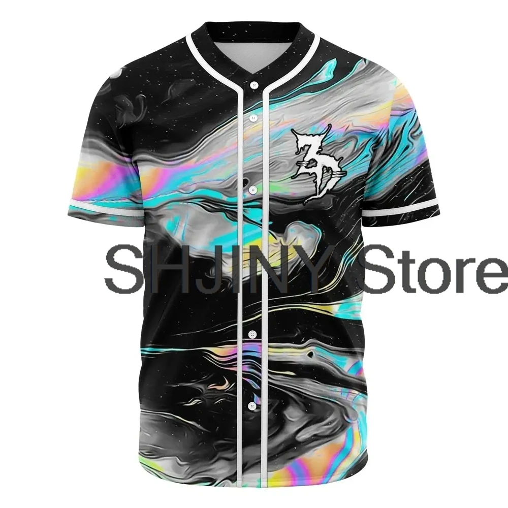 Zeds Dead Merch ZD Baseball Jersey Tops Short Sleeve Shirts Women Men Streetwear Tee Hip Hop Clothes