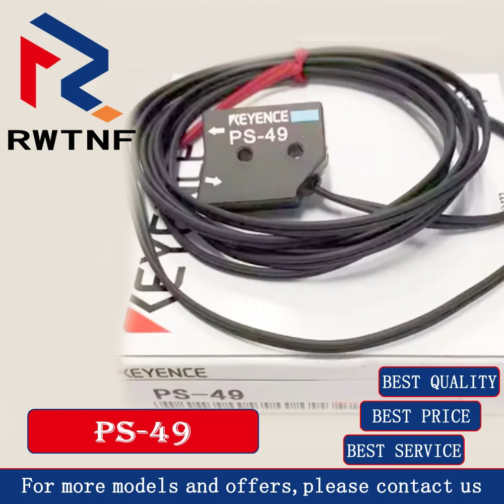Nuevo sensor de interruptor fotoeléctrico de punto PS-49 KEYENCE genuino, stock de almacén 100% original