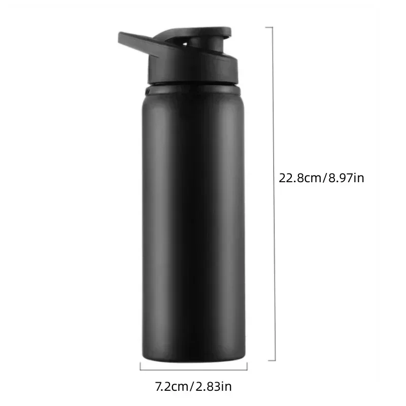 AliExpress NONE Portable Stainless Steel Bicycle Water Bottle Straight Drinking Outdoors Sports Travel Kettle Metal Water Bottle For Cycling