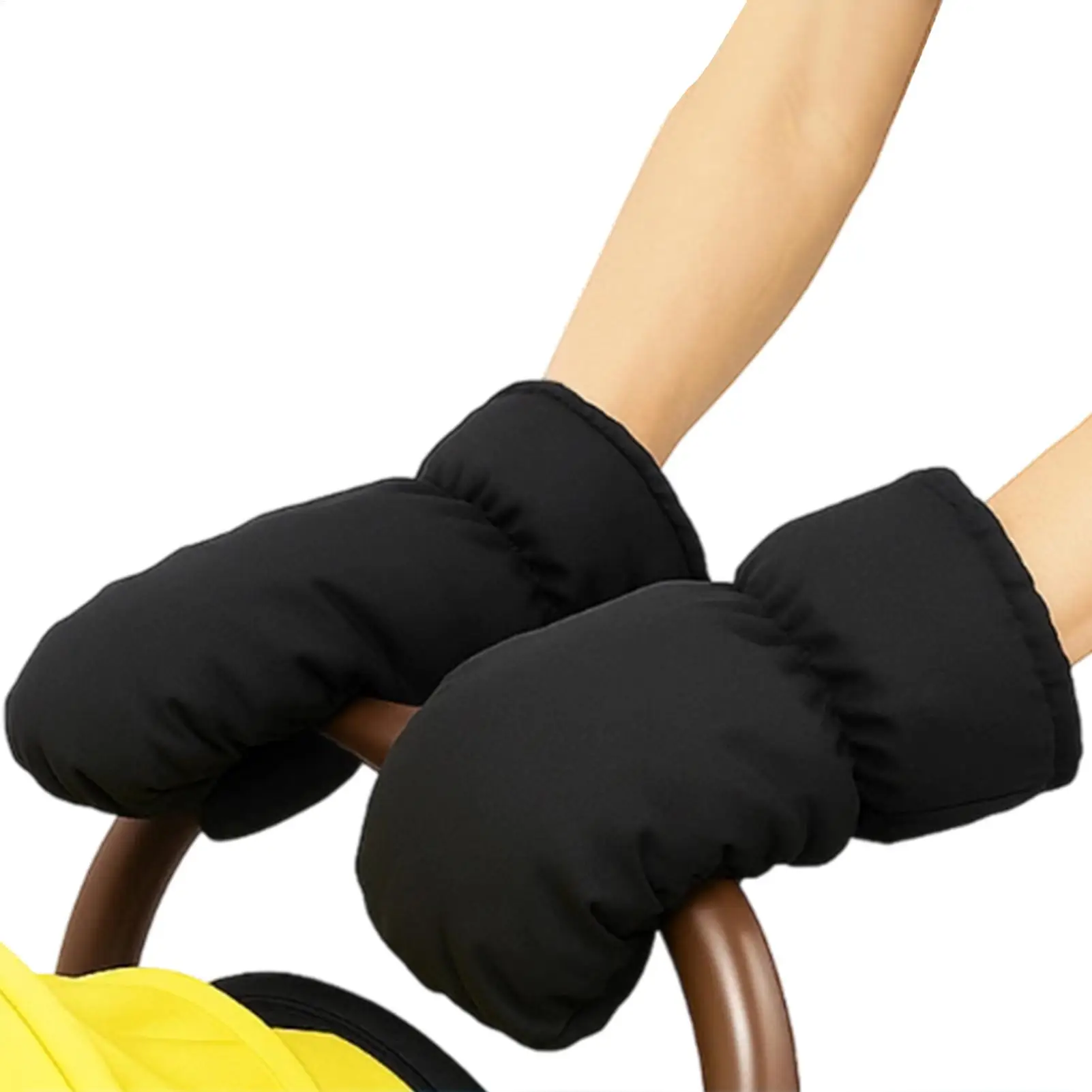 Ветрозащитные эластичные варежки, перчатки для коляски, зимние аксессуары для колясок, зимние перчатки, водонепроницаемые термостойкие перчатки для мужчин и женщин