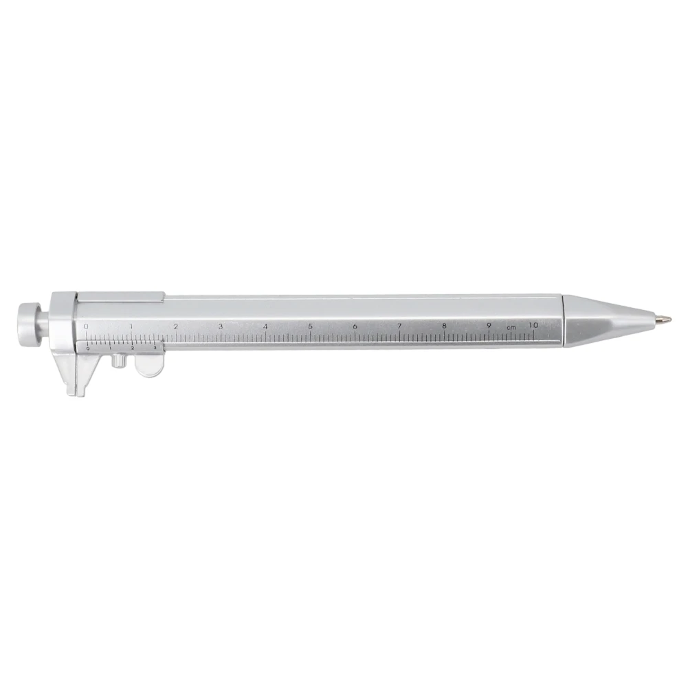 Precision Focused Caliper Pen with Graduated Scale and Consistent Roller Ball Writing for Technical and Administrative Tasks