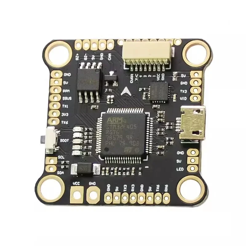 AvaCoreBetaflight F4 Flight Controller For F405 MK2 Stack With 40A 4in1 3 6S ESC Drone Racing Parts