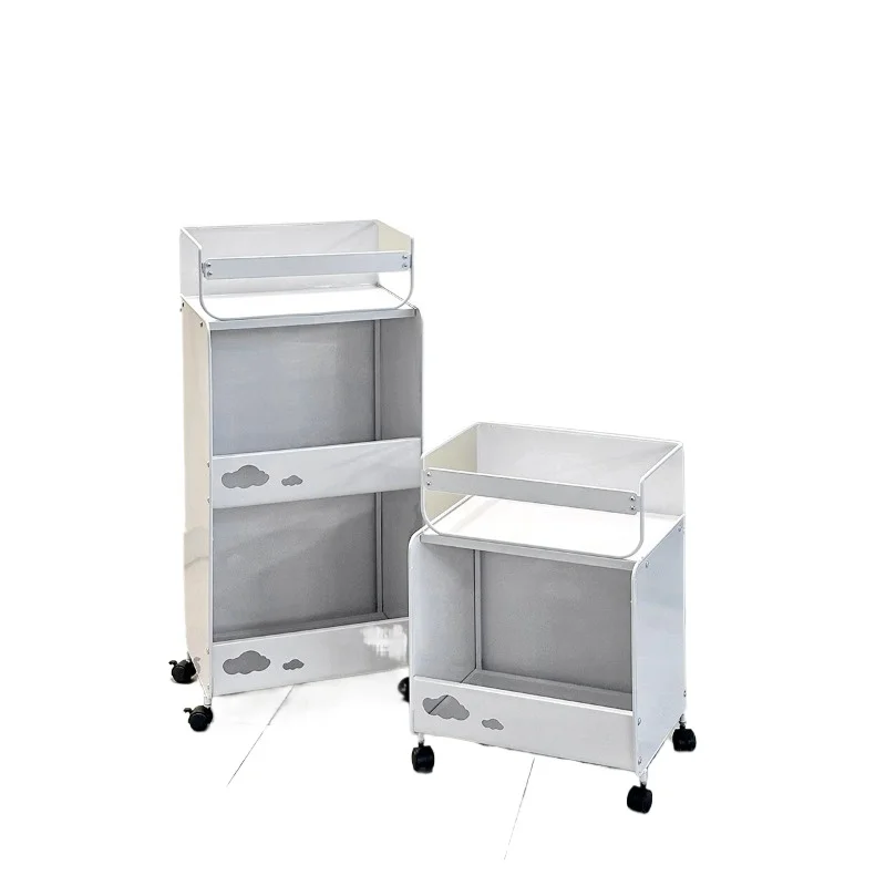 

Kitchen removable trolley multi-layer floor storage artifact multi-functional strong load-bearing kitchen supplies storage rack