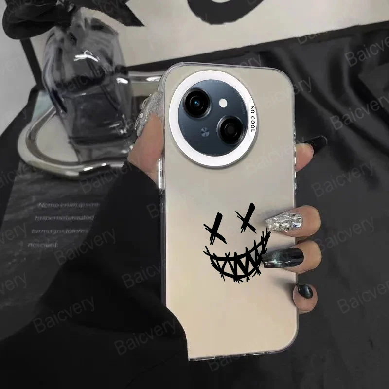 حافظة لهاتف Tecno Spark GO 1 Spark 30c 20c 10c 20 10 8c 7T 6 GO Pro Plus 4G 5G حافظة هاتف ليزر فاخرة على الطراز الكرتوني رقم 23