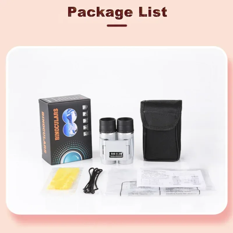 

50000m Professional Powerful Binoculars Automatic Focusing Telescope HD High-magnification Low-light Portable Binoculars