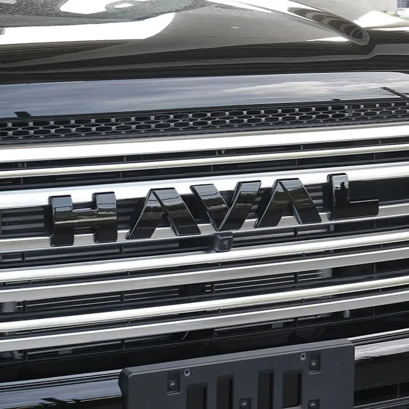 The all-new second-generation Haval H9 badge features a matte black glossy black modified logo