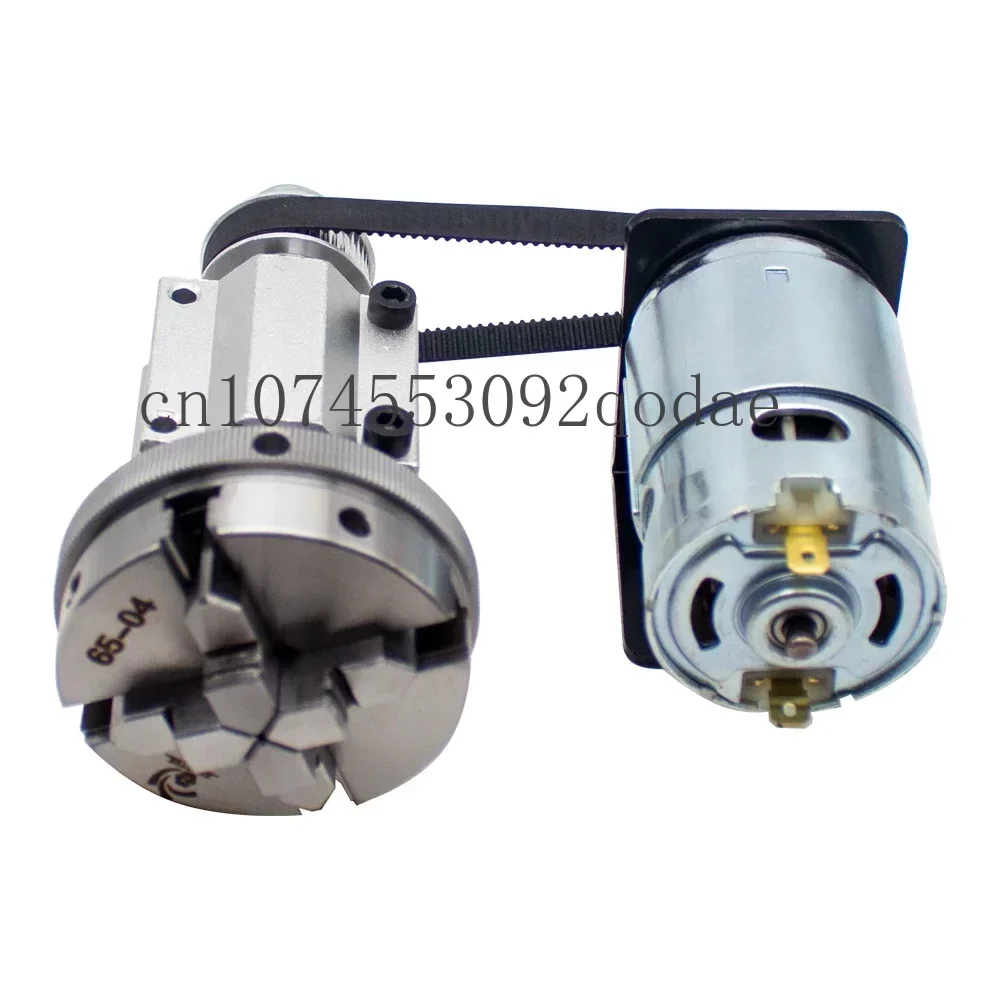 

No power Multi-function 895 Motor Rotary Lathe Woodworking Spindle DIY Slider Assembly + Chuck Y