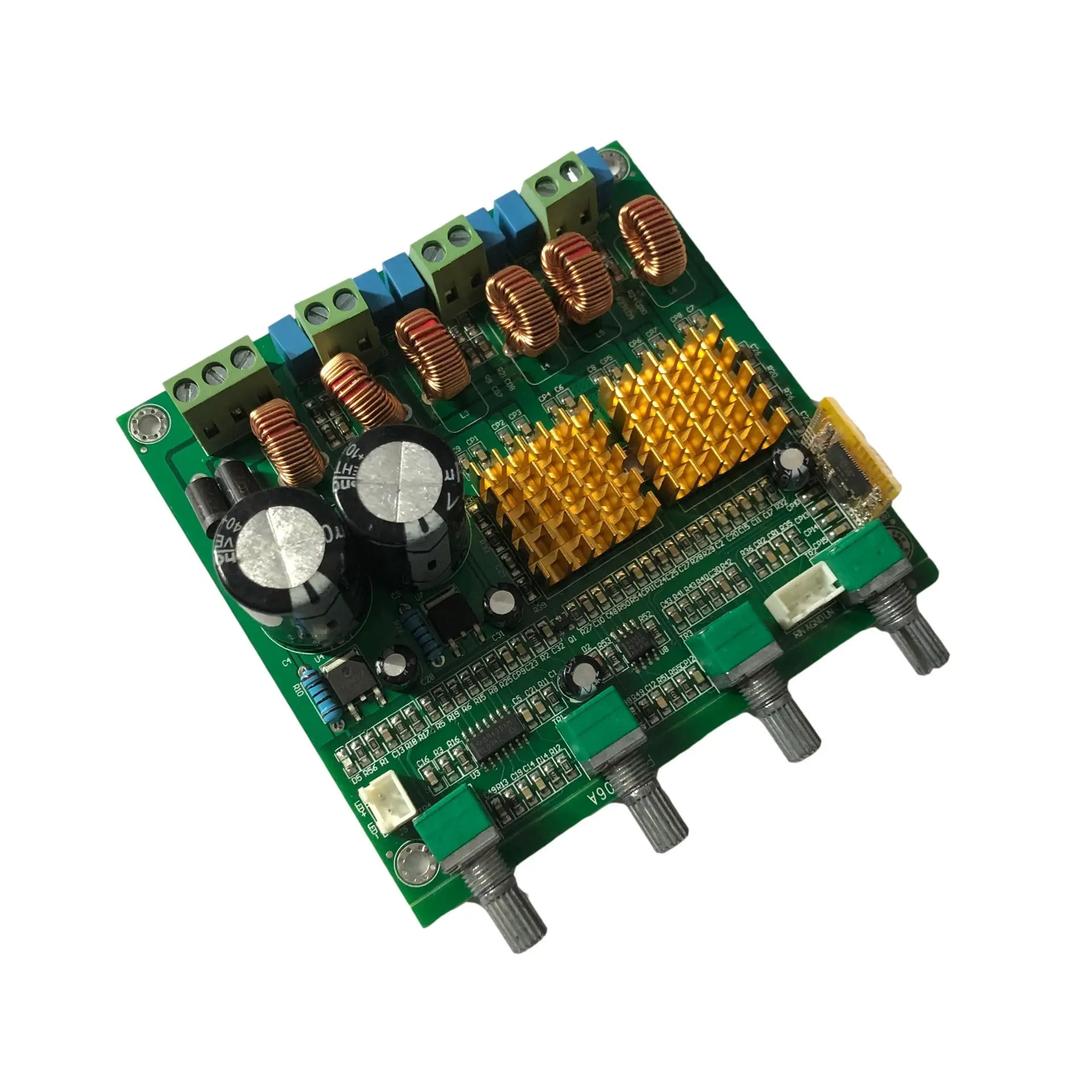 

Bluetooth 2.1 Power Amplifier Board High-power Finished Product Digital Class D 3-channel HIFI Overweight Bass Audiophile Level
