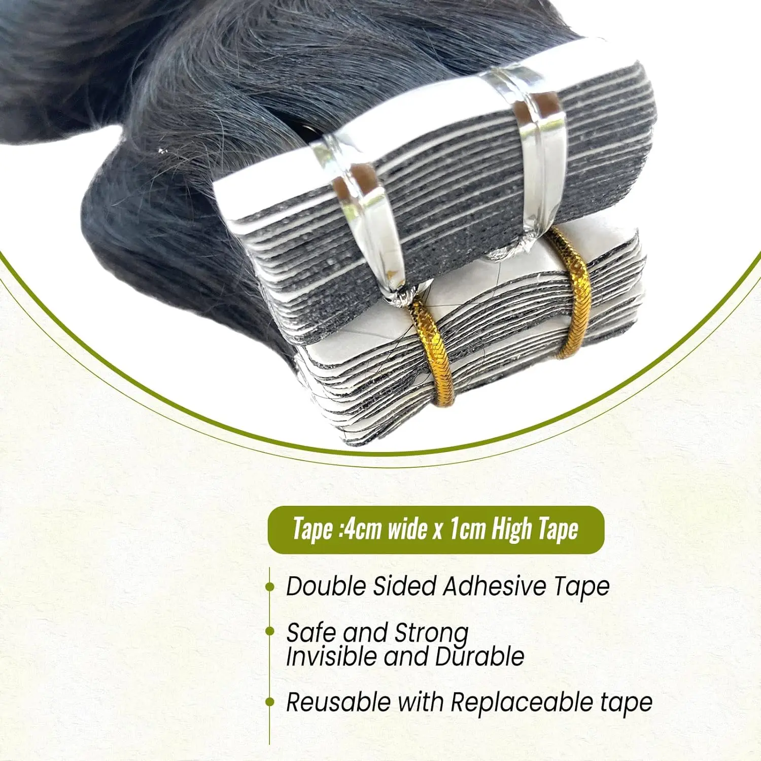 Natural Black Tape in Hair Extensions for Black Women Human Hair Body Skin Weft Tape in Hair Extensions