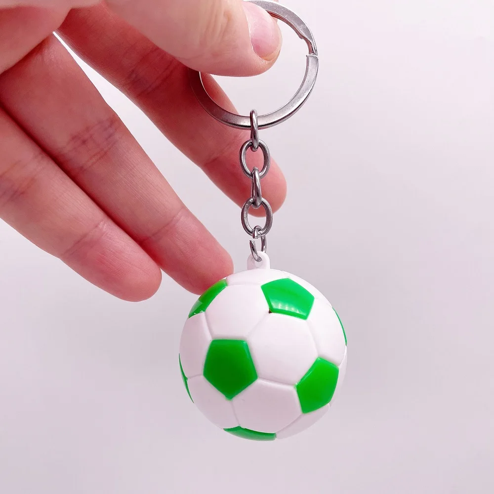 1Pc Fashion Key Ring Keyring For Favorite Sportsman\'s Gift Car Key Chain Sports Keychain Football Basketball Golf Ball Pendant