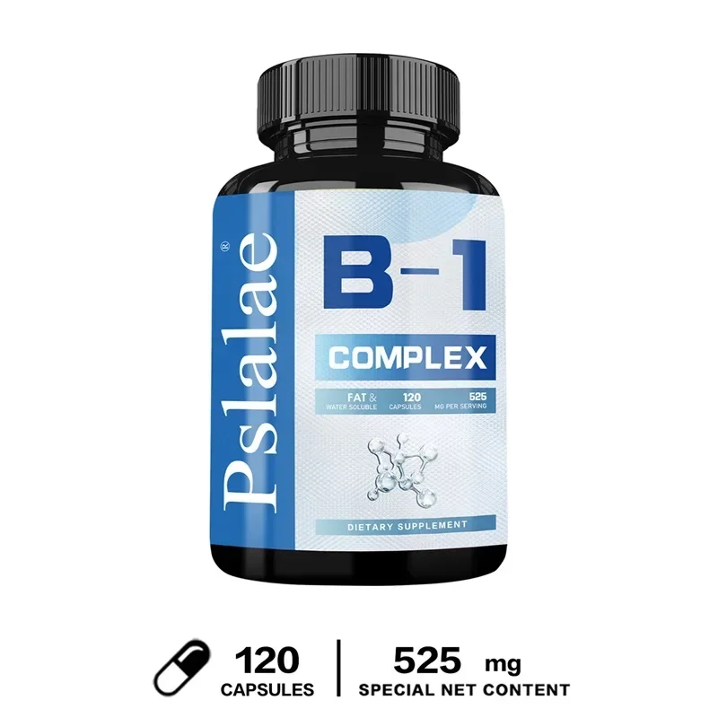 Vitamin B1 Complex - Fatigue, Digestion, Stress, Mood Formula, Boosts Energy and Metabolism