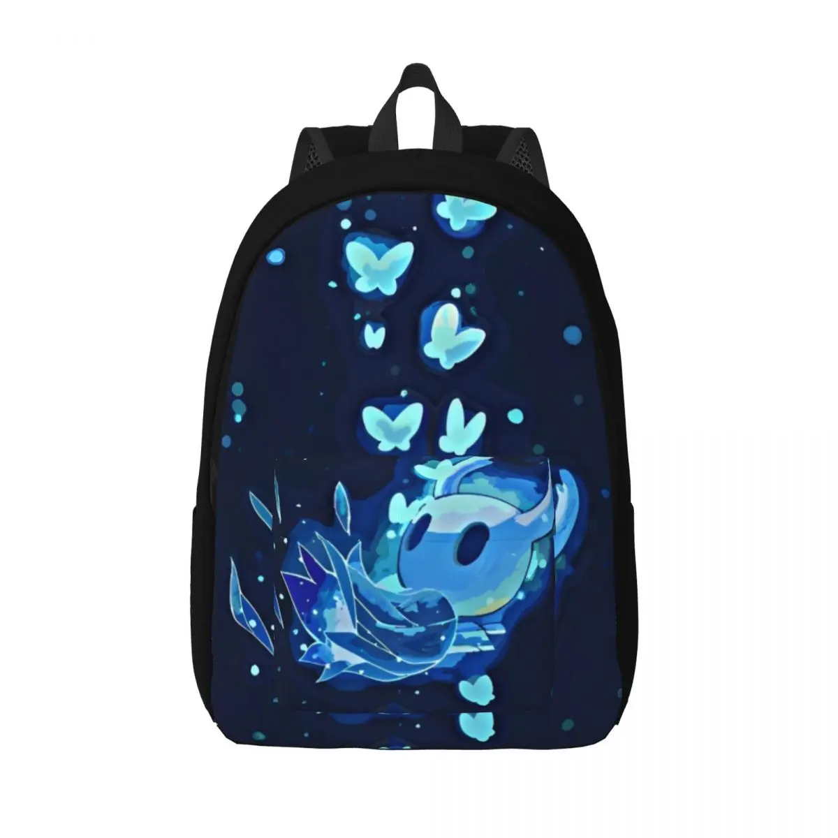 

Hollow Knight Classical Backpack with Pocket High School Work Action Adventure Daypack for Men Women Laptop Shoulder Bag