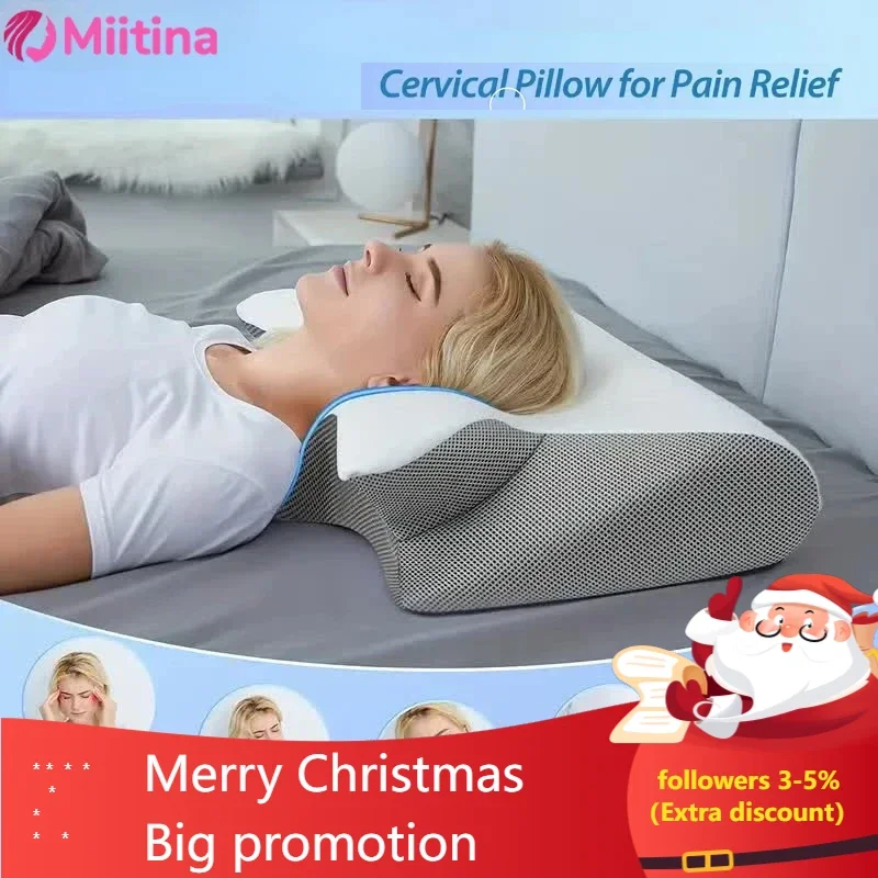 New Memory Pillow Home Sleep Pillow Memory Cotton Core for Neck Protection relax  massagem  back massager