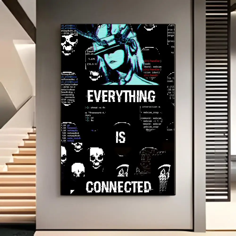 game openworld W-Watch Dogs Poster American Film Mural Home Childrens Room Wall Decor Print - view 4