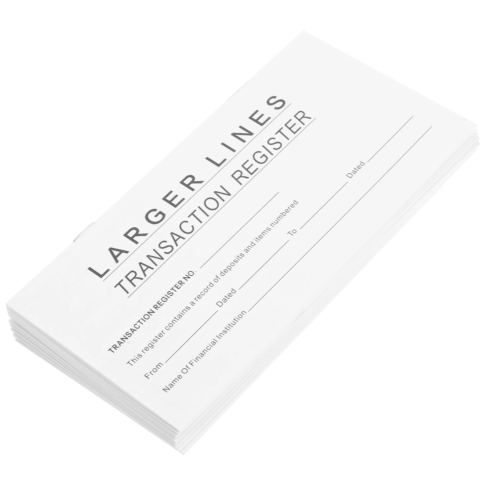 تحقق من سجل تسجيل كتاب التوازن، سجل المعلقات المالية، منظم دفتر الملاحظات الشخصي #4