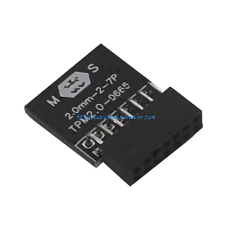 

U2JE Tpm 2.0 Encryption Security Module Board Remote Control TPM2.0 14Pin Motherboards Card Replacement Parts
