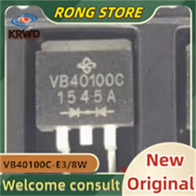 

(5PCS) VB40100C New and Original Chip IC VB40100C-E3/8W VB40100C-E3 TO-263