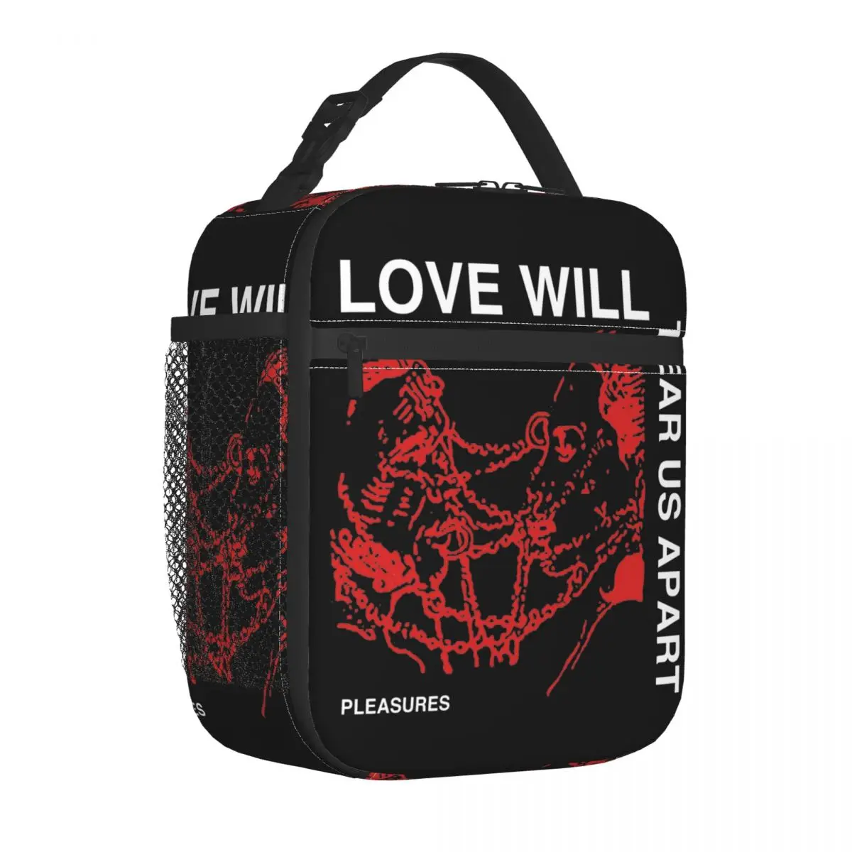 Love Will Tear Us Apart Lil Peep Insulated Lunch Bags High Capacity Lunch Container Cooler Bag Tote Lunch Box School Travel