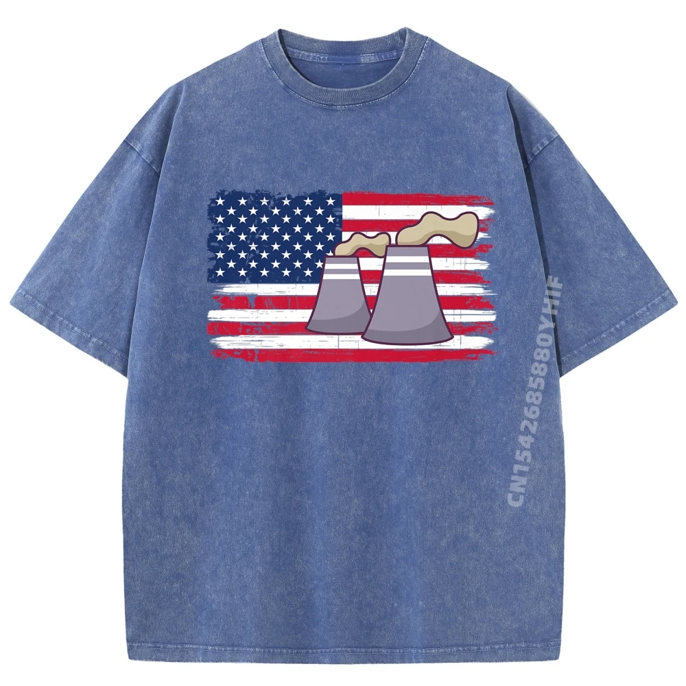 

Coal Fired Power Station For Comfortable T Shirts Halloween Printing Tops & Tees Latest Pure Cotton T Shirt Washed women's