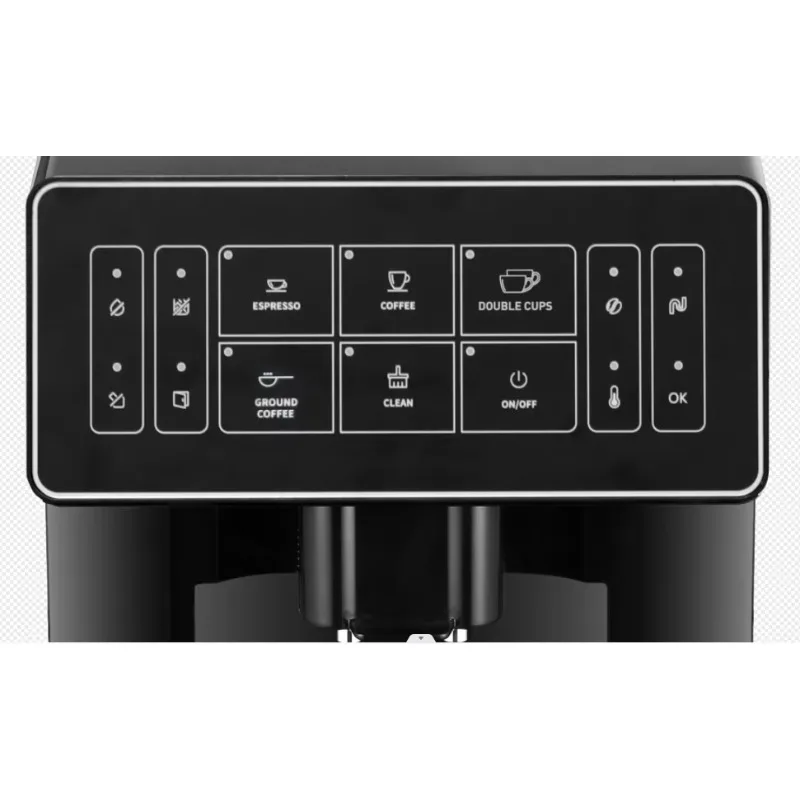 Espresso Coffee Machine With Steam Milk Wand Automatic Italian Coffee Maker For Home Hotel