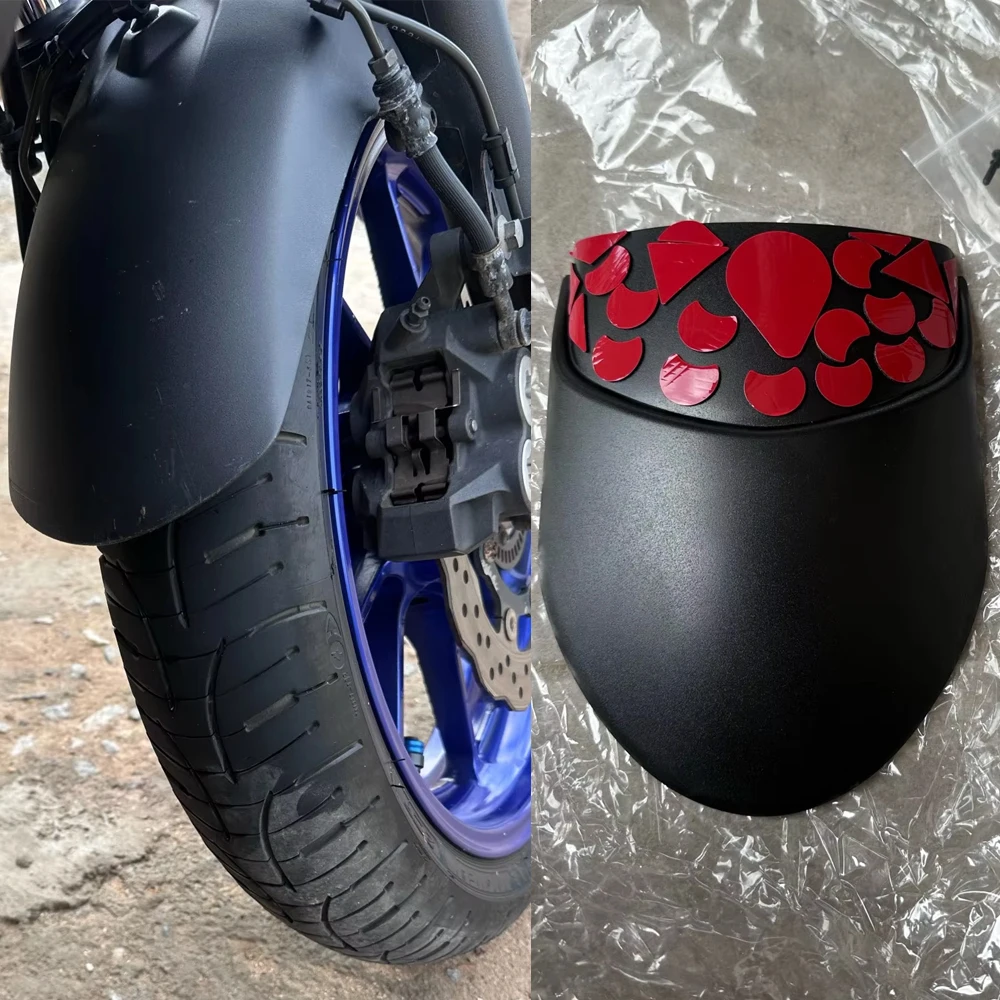 

For MT-07 Front Fender Hugger Extension Motorcycle Parts for Yamaha MT07 MT 07 2018 2019 2020 2021 Tracer 700 Mudguard Extender